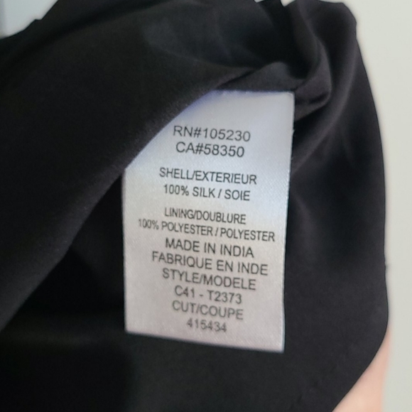 Joie beaded silk chiffon v-neck sleeveless top - Picture 6 of 11